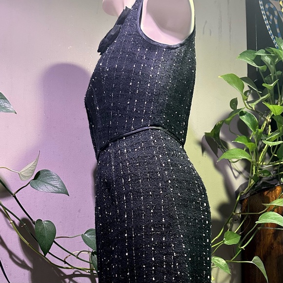 Vintage Jones New York Black Tweed Dress - Picture 8 of 8